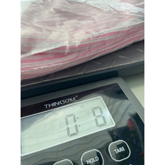 Isaac Mizrahi Live Pink White Textured Tshirt Dress Short Sleeve Womens Size XS - Picture 6 of 6